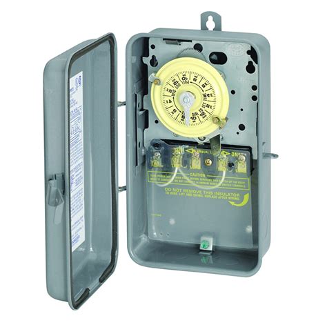 outdoor metal pool switch box|Intermatic T104R3 240V DPST Outdoor Mechanical .